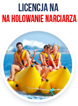 Licencja na holowanie narciarza i innych obiektów pływających
